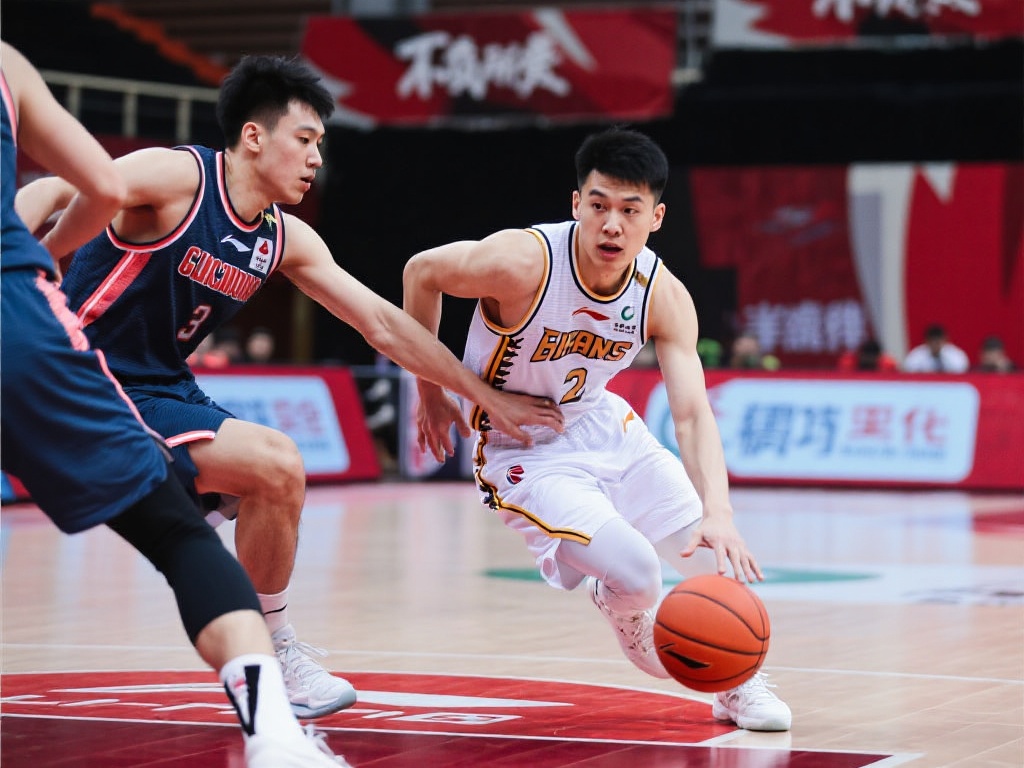 在防守端，陈盈骏同样不遗余力。半场时间内