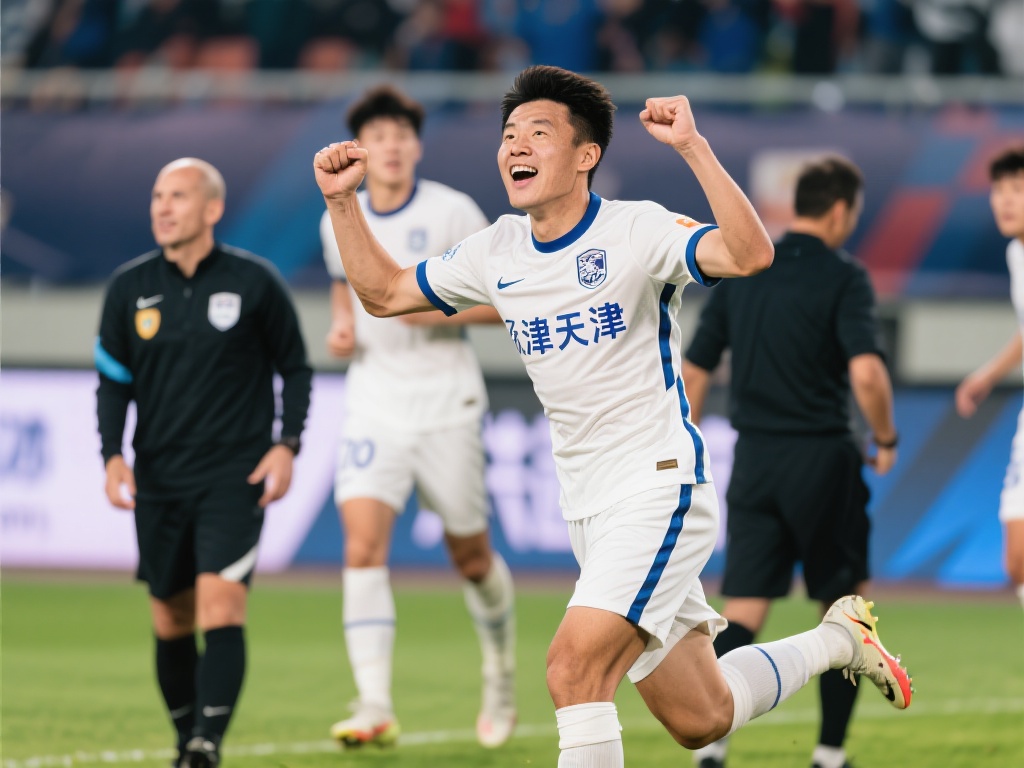 基莱斯成天津队职业化后第100次梅开二度球员,于根伟贡献15次 值得一提的是,梅开二度虽然是个人的荣誉,